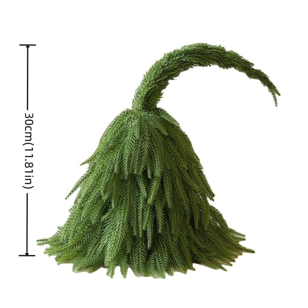 Crooked Neck Christmas Tree Ornaments Cute Christmas Decorations Fashion Mini Snow Pine Tree  Party