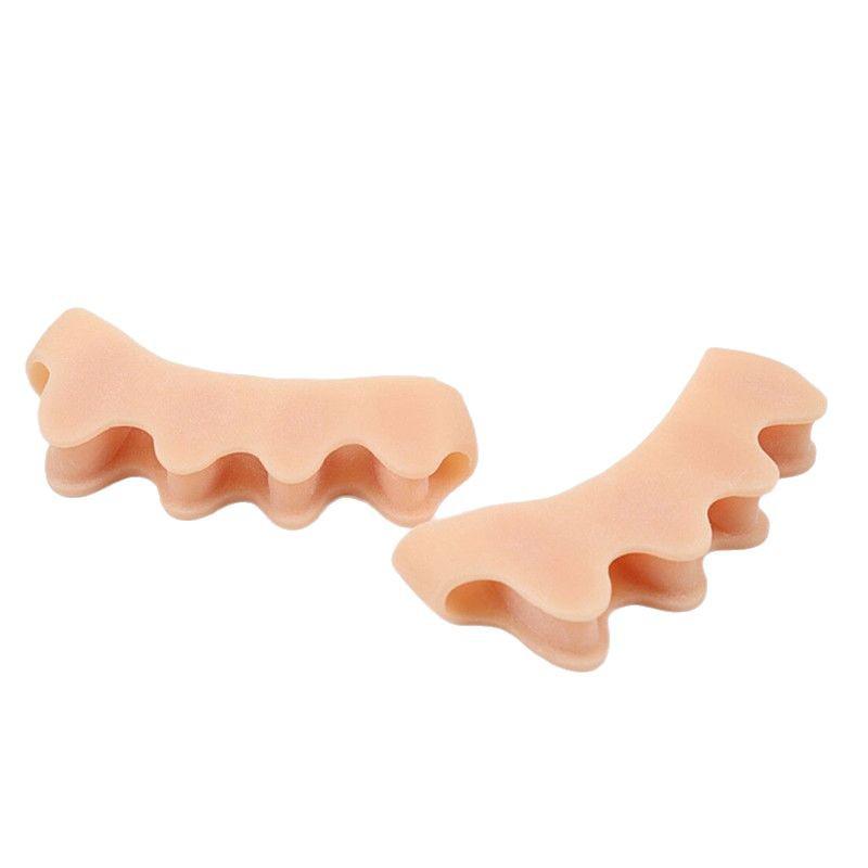 Five-Hole Toe Separator SEBS - Orthotic Care for Hallux Valgus & Overlapping Toes