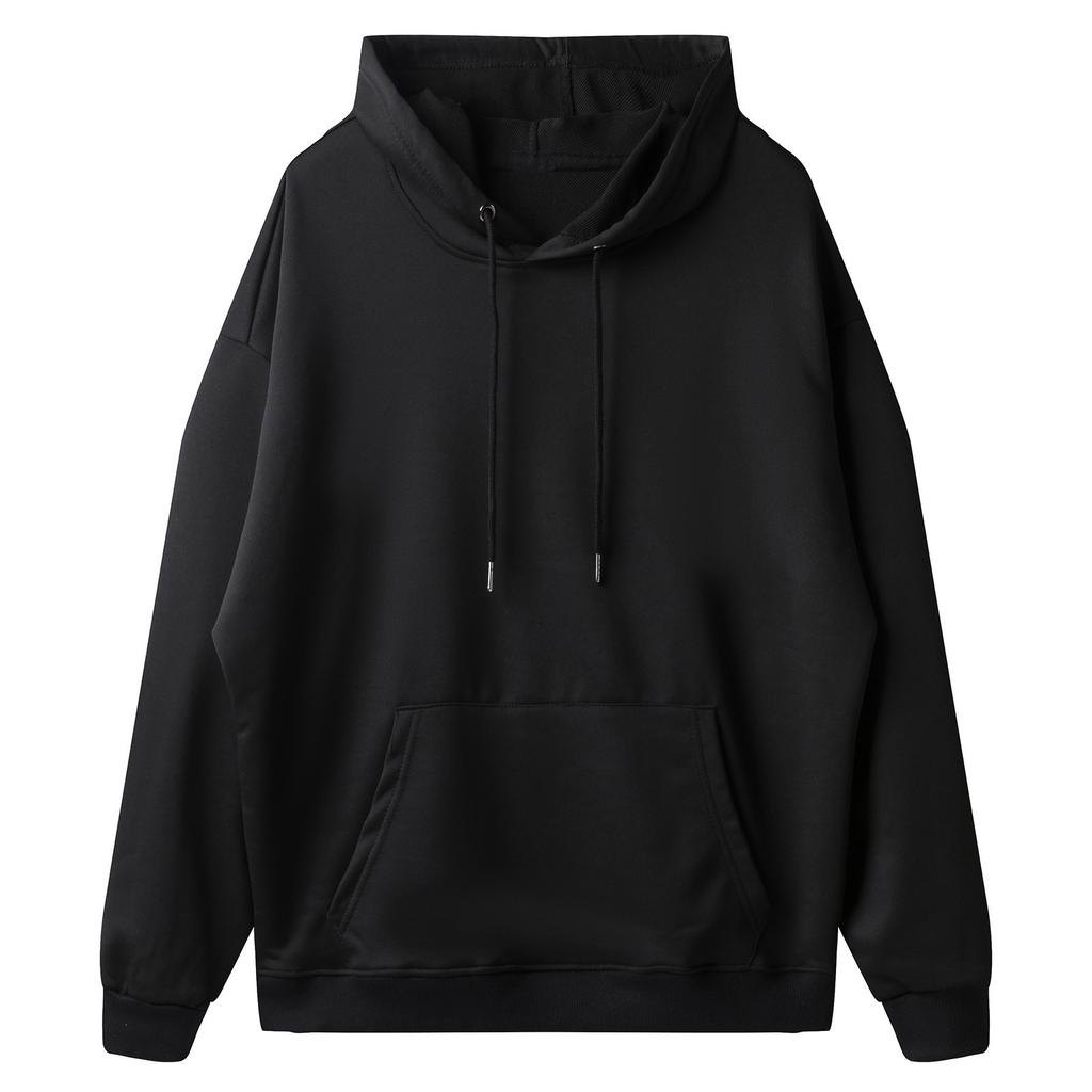 Damenmode Langarm Einfarbig Pullover Lässiger Lockerer Hoodie