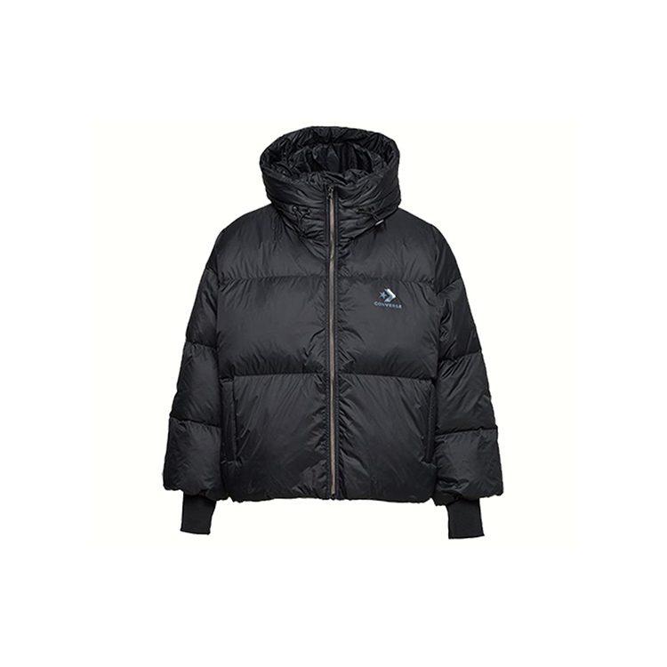 Converse Down Jacket Unisex Black 10019326-A03
