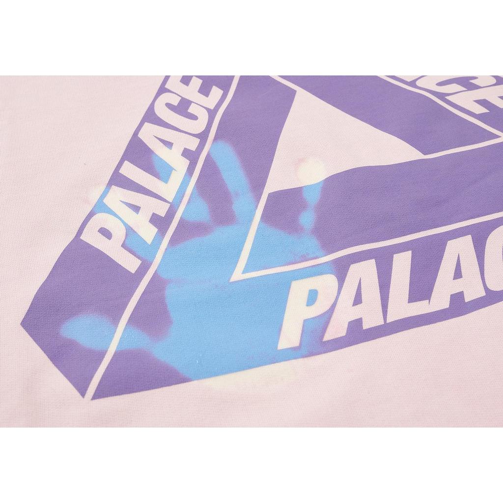 Palace Reacto Trl-Ferg Hood Thermal-Print Hoodie With Logo Unisex Tops Pink PAL-SS23-493