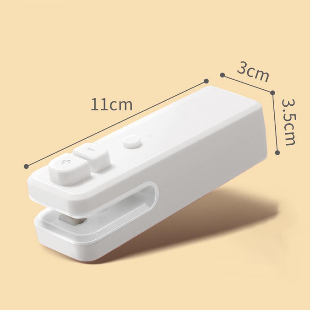 2-in-1 Magnetischer Lebensmittelversiegler Mehrzweck-Plastiktüten-Verschließgerät für Zuhause
