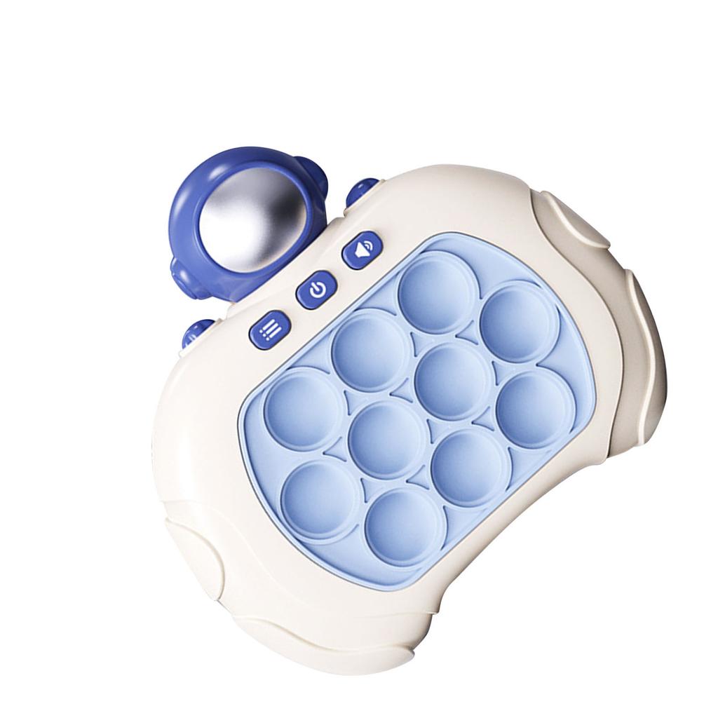Handheld Speed Pushing Game Light Up Early Educational Electronic Push Squeeze Console Toy Astronaut
