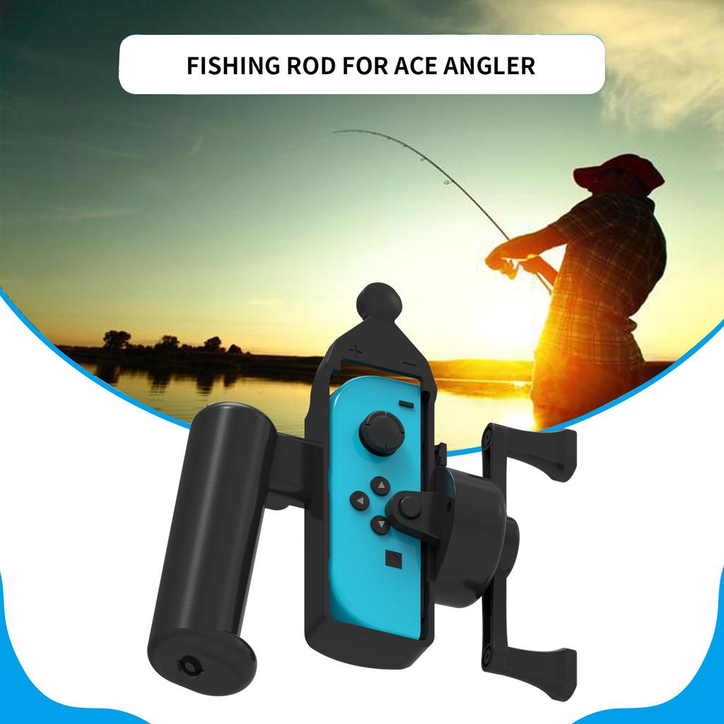 Somatosensory Fishing Rod Hand Grip Game Handgrip Controller Holder for Switch