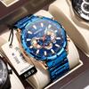 Tide Brand Casual Men's Watch Tactical Men's Watch Locomotive Waterproof Luminous Watch Timing Multi-pointer