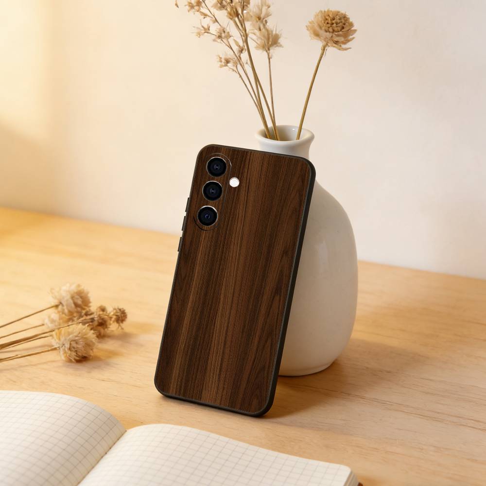 

Carved Wood Phone Case For Samsung Galaxy A73,A72,A71,A70,A53,A52,A51,Others Soft Black Cover Samsung a21