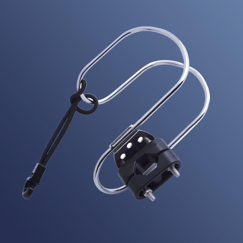 Universeller Rettungsringhalter Mit U-förmiger Struktur für einfache Montage an Booten, Schiffen, Yachten mittels Schraube oder Schweißen