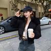 Winter New Short Down Jacket Women's Slim Waist Big Fur Collar Fashionable Foreign Style White Duck Down Jacket