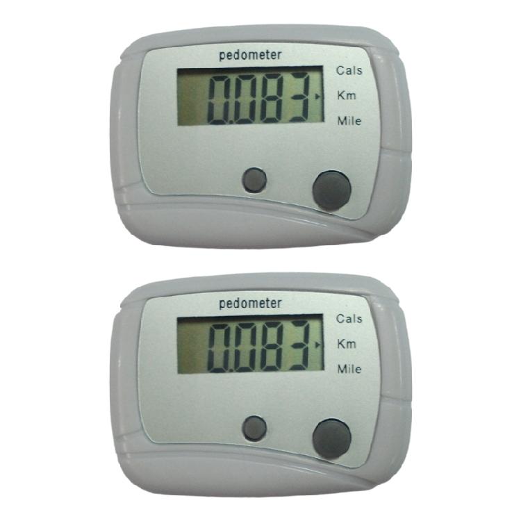 Простой шагомер Педометр для ходьбы Точные фитнес-трекеры с клипсой Портативные уличные точные шагомеры