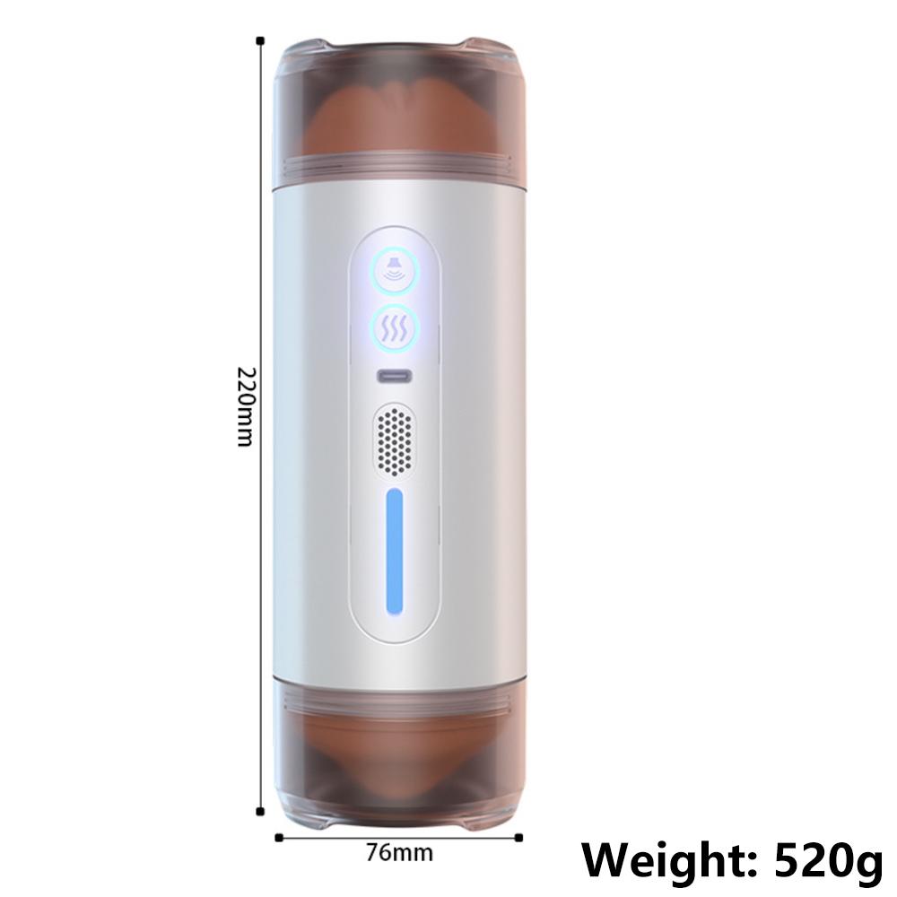Automatic Male Masturbator Cup with Voice Function - Realistic Vaginal Sleeve for Solo/Couples, Tight Pocket Pussy Sex Toy for Men