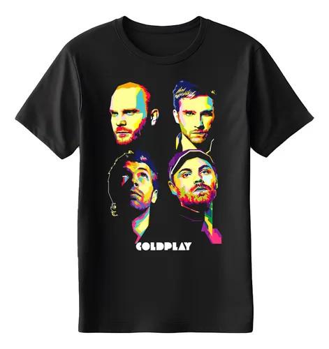 Coldplay Shirt Rock Concert Tour Vntg Graphic Design T-Shirt All Size L