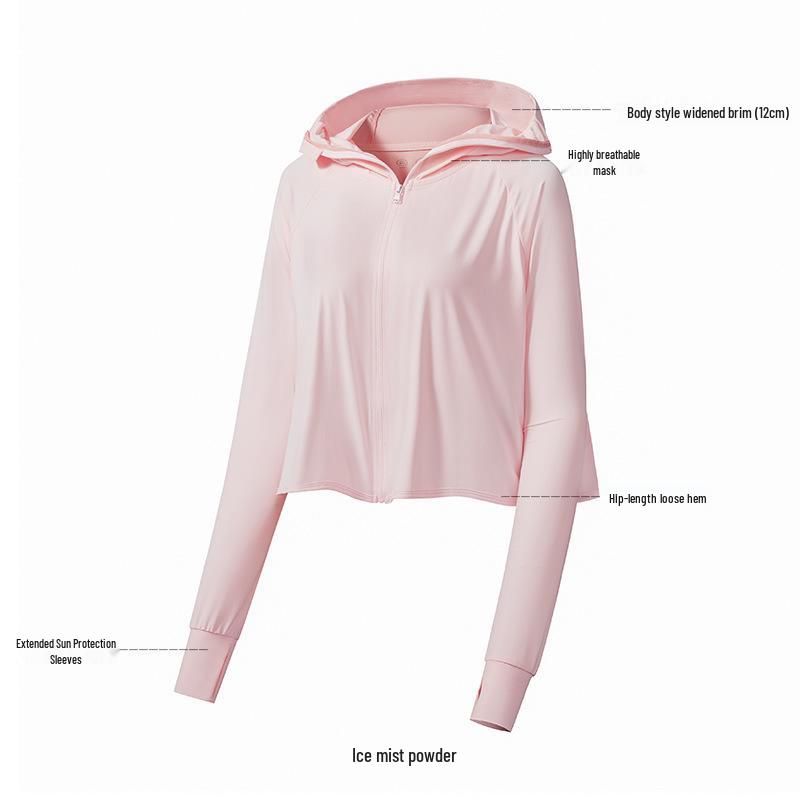 

Шаль от солнца Jiao из высокоэластичного ледяного шелка UPF50+ для женщин Extra Large