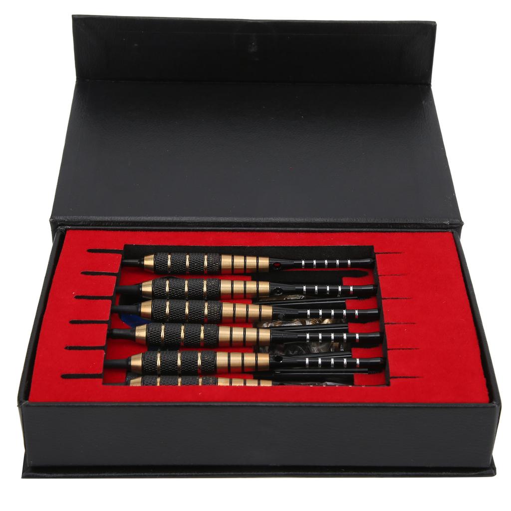 6Pcs Safety Hard Needle Darts Set Aluminium Alloy Soft Tip Dart Set Game Equipments