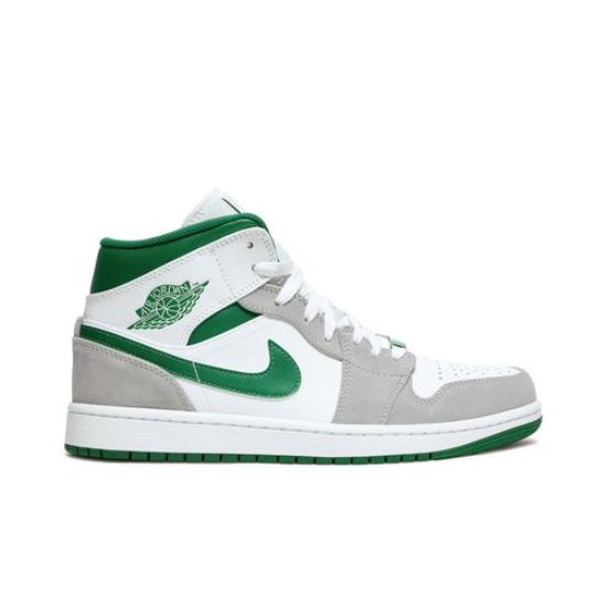 Air Jordan 1 Mid SE Szary Sosnowa Zieleń DC7294-103