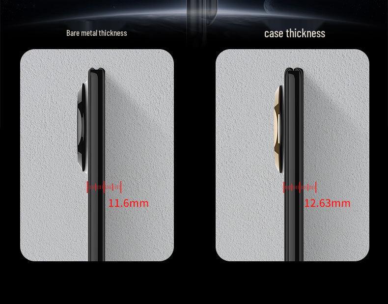 Huawei Mate X6 Ultra-Thin Magnetic Phone Case with Integrated Stand and Screen Film