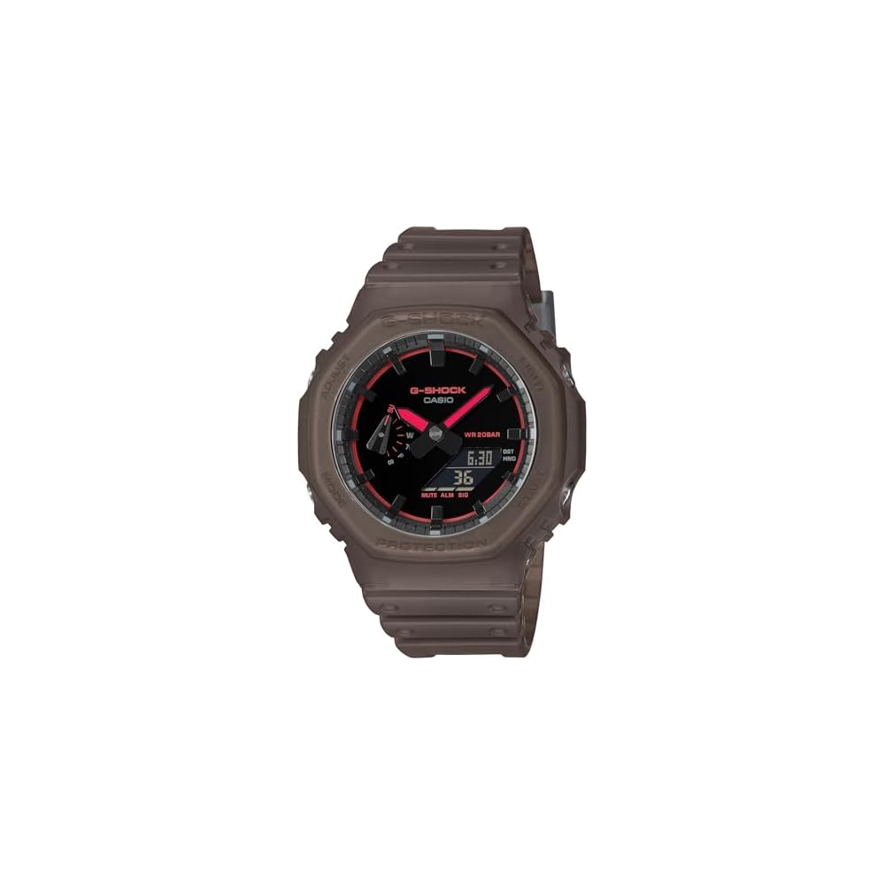 Casio G-Shock GA-2100K-5AJF Men s Watch Brown Resin Case Analog-Digital 200m Water Resistant