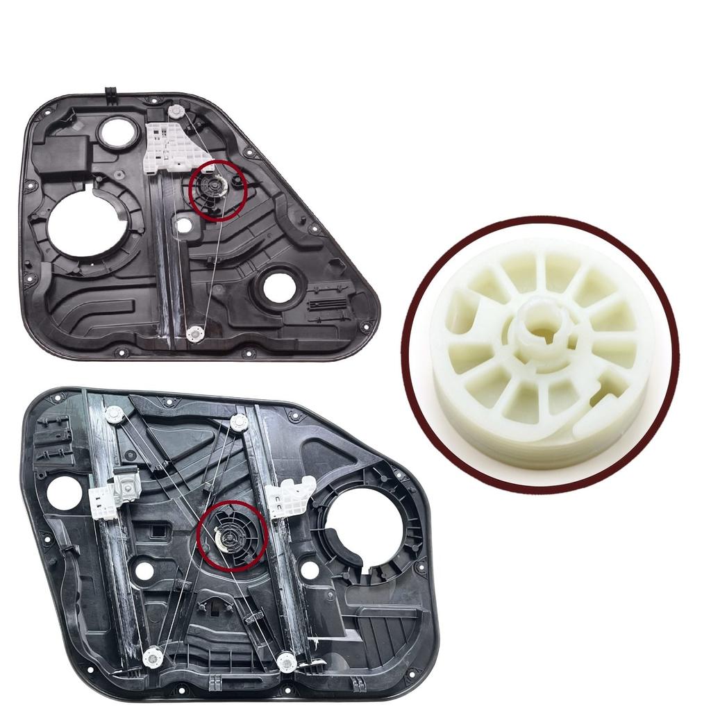 EWR5455 Right Window Regulator Wheel Pulley Drum Gear Sprocket Spool 82481D3011 for Hyundai Tucson MK3 TL 2016-2020