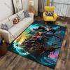 Pirate Ship with Menacing Creatures Carpet Yoga Living Room Room Decor Children's Crawling Mat Doormat Area Rug Games Mat