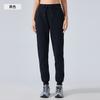 Autumn and Winter Velvet Casual Sweatpants Women's High Waist Drawstring Tied Sports Trousers Outdoor Fitness Running Trousers