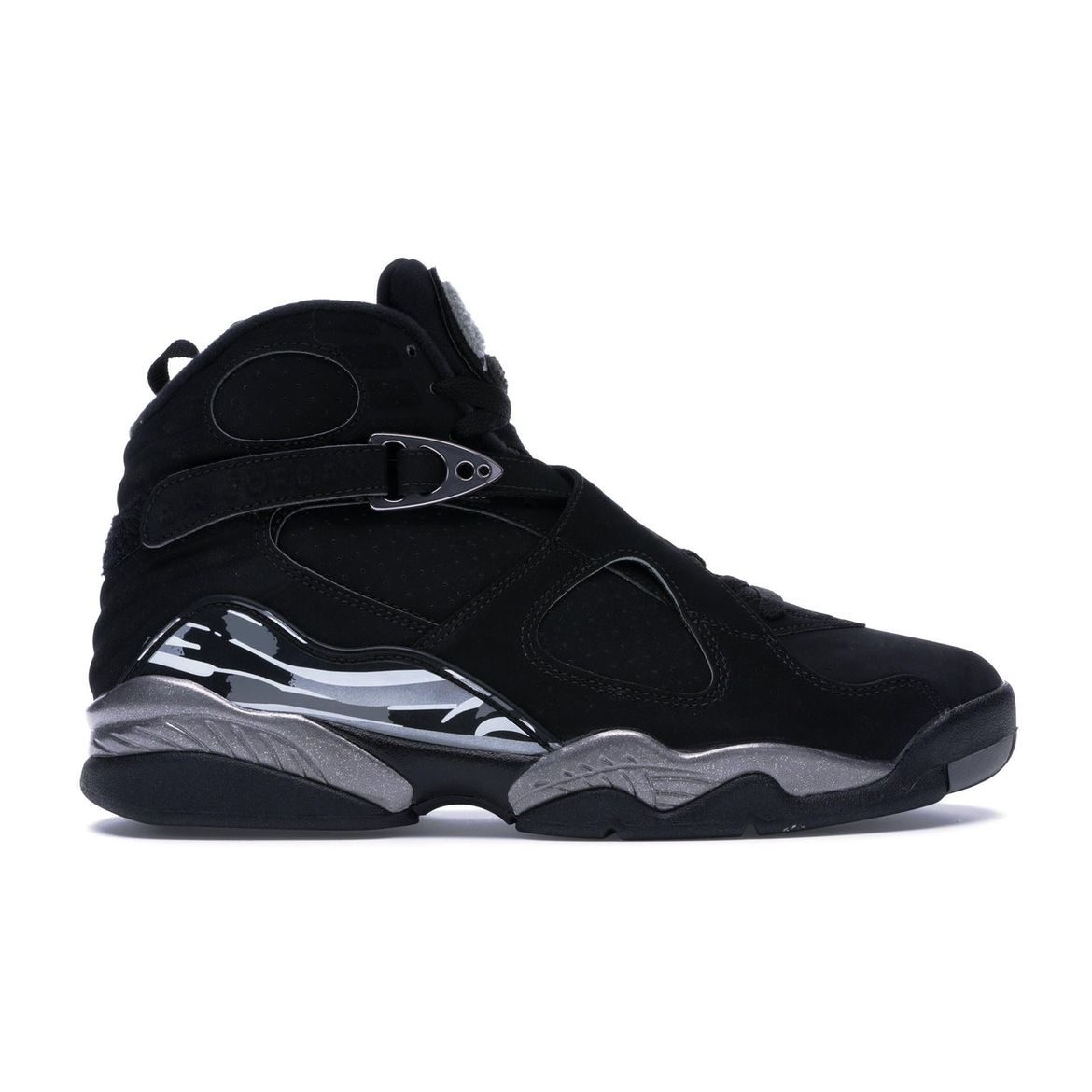 

Мужские кроссовки Air Jordan 8 Retro Chrome 2015 Черные 305381-003