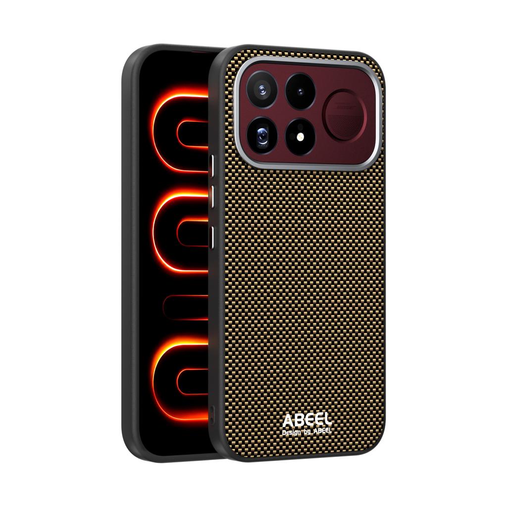Kevlar Carbon Fiber Texture Magnetic Phone Case for Xiaomi Poco F9 Ultra F8 Pro K100 Pro MAX Hard Shockproof Anti Scratch Protective Cover