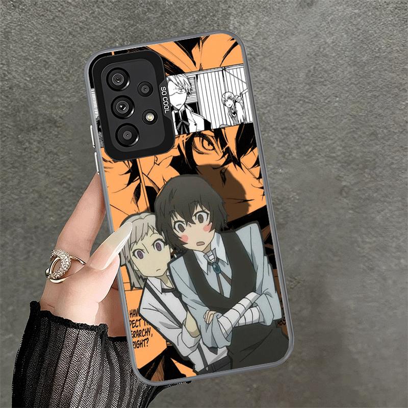 Bungo Stray Dogs Manga Soft Phone Case for Samsung A17 A16 A15 A14 A13 A57 A56 A55 A54 A53 A37 A36 A35 A34 A33 A26 A25 A24 A23 A