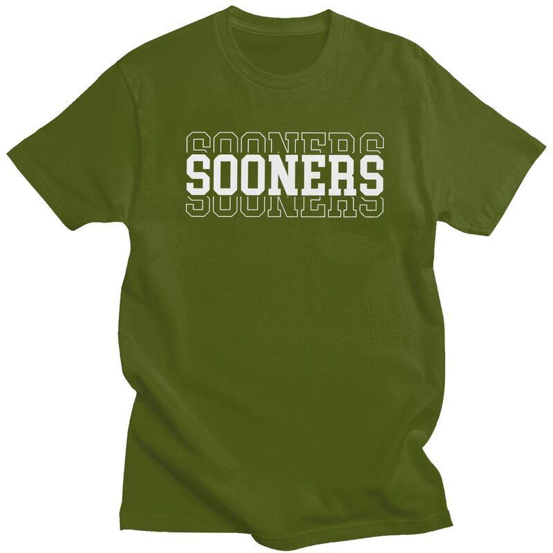 Sooners Game Day Oklahoma T Shirt for Men Tshirt Casual Streetwaer Short Sleeve Tee Shirt Slim Fit Clothing Gift