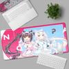 HD Anime Mousepad Cute Chocolate And Vanilla Natural Rubber Nonslip Keyboard Gaming Nekopara Extended Mat PC Office Accessories