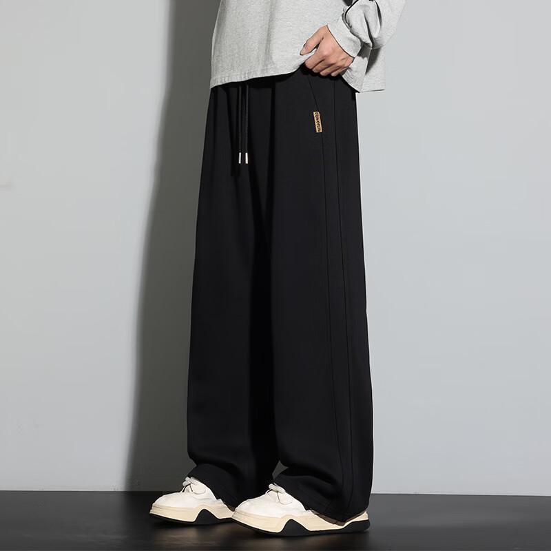 NASA NOAH Men's Relaxed Straight-Leg Casual Pants