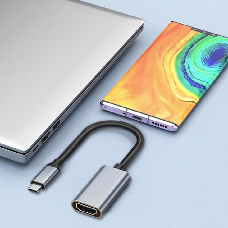 USB C To HDTV Adapter 4K HDTV To USB C Adapter Digital Converters for Tablets Switches Monitors Laptop Accessories