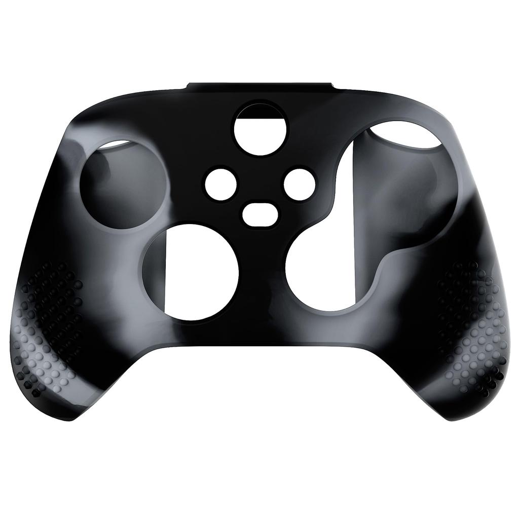 eXtremeRate PlayVital 3D Studded Xbox Series Controller Silicone Cover Skin with 6 Black Thumb Grip Soft Rubber Case Protector for Xbox Core Wireless