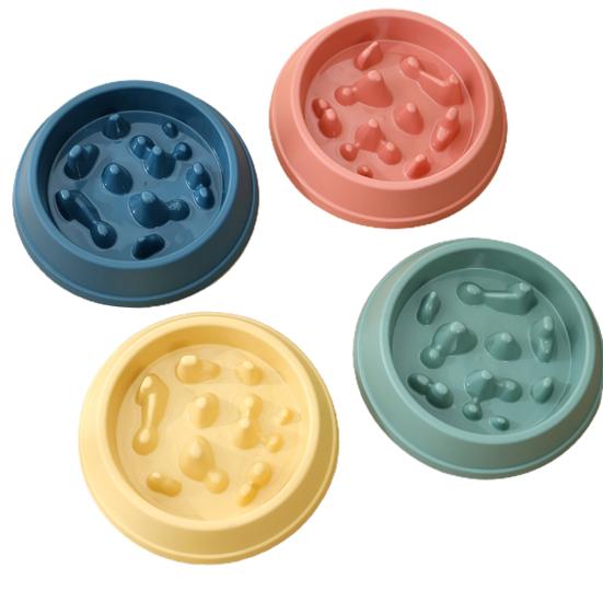 

Yousheng Pet Bowl Non-Slip Large Capacity Reusable Slow Feeder Dog Breed Food Bowl for Home Use