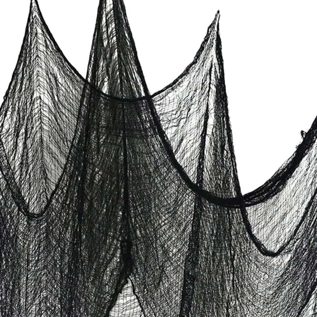 Creepy Halloween Fabric Decor for Spooky Home Atmosphere