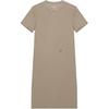 Solid Color Loose Fit Short Sleeve Dress Women Dresses NT7ZS40B