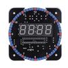 DIY MultiFunction Light Control Rotation Digital LED Electronic Temperature Clock Kit Suite