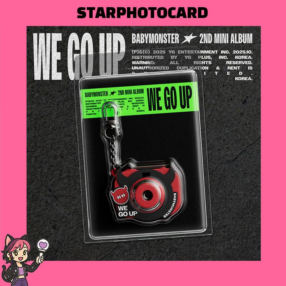 

[В НАЯВНОСТІ] BABYMONSTER - 2-й МІНІ-АЛЬБОМ WE GO UP МІНІ-БРЕЛОК KEY RING