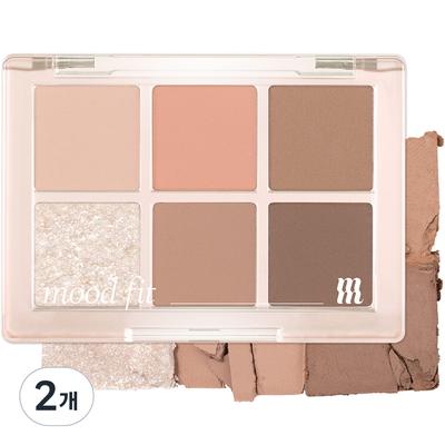 Merge New Mood Fit Shadow Palette 5.4g, NM1 Dry Softening, 2 Units