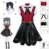 Game Needy Girl Overdose KAngel Cosplay Costume Wigs Shoes JK Uniform Leather Skirt Set Abyss KAngel Ame Chan Cosplay Costume