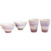 Nihon Tosai Tsubakihide Kiln Rhythm Rice Bowl Pair M54876350