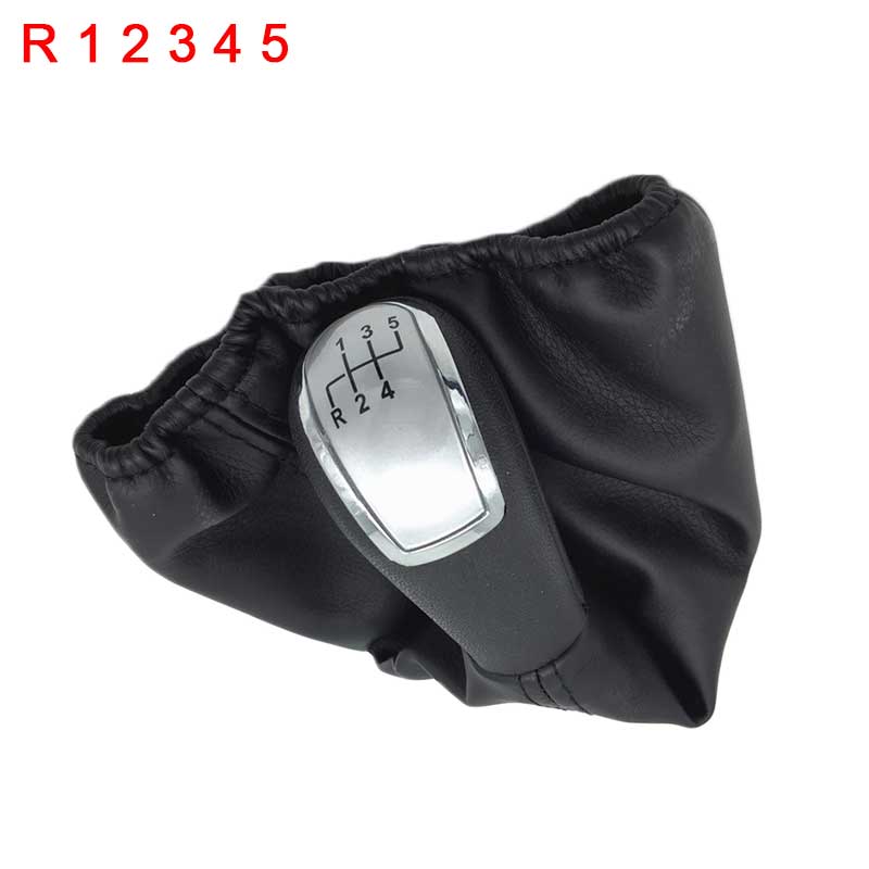 5/6-växlad växelknopp Damask kåpa för Mercedes Benz C-klass W202 W208 E-klass W210 W203 S203 W245 W169 2004-2012 / W168 1997-2004