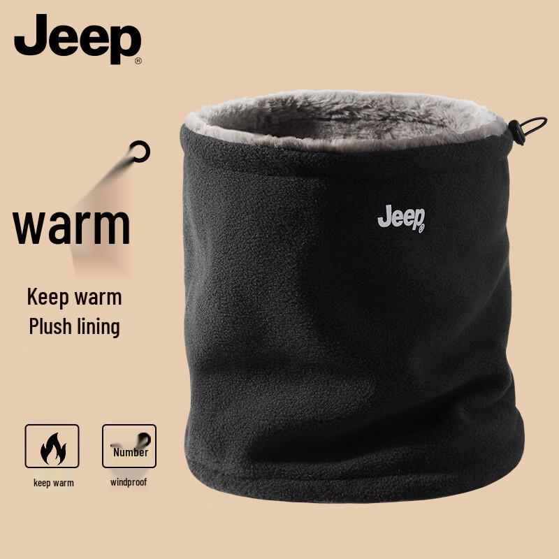 Jeep Men's Winter Fleece-Lined Neck Gaiter