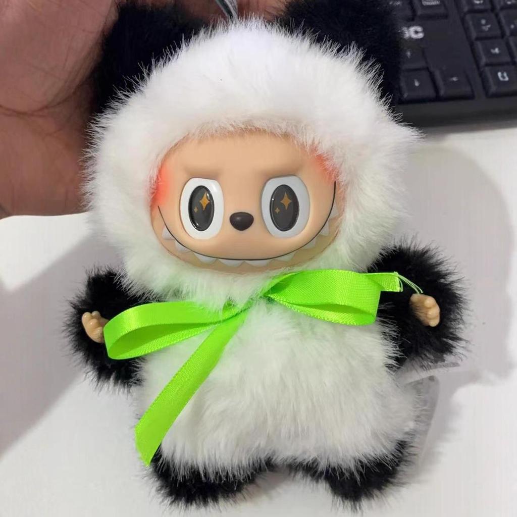 Labubu Green VL Plush Vinyl Doll Pendant