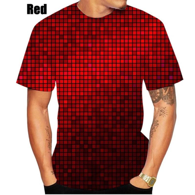 Hip Hop Disco HD 3D Εκτυπωμένα Ανδρικά και Γυναικεία T-shirts Casual Προσωπικότητα Μόδα Κοντομάνικα Μπλουζάκια με Στρογγυλή Λαιμόκοψη Υψηλής Ποιότητας Ρούχα