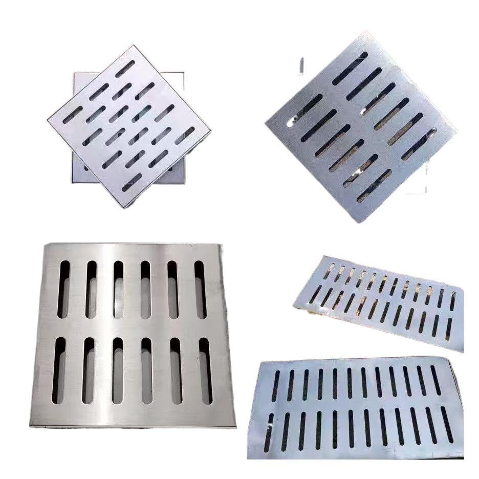 Universal Odor-Proof Stainless Steel Invisible Manhole Cover for Courtyard Drainage