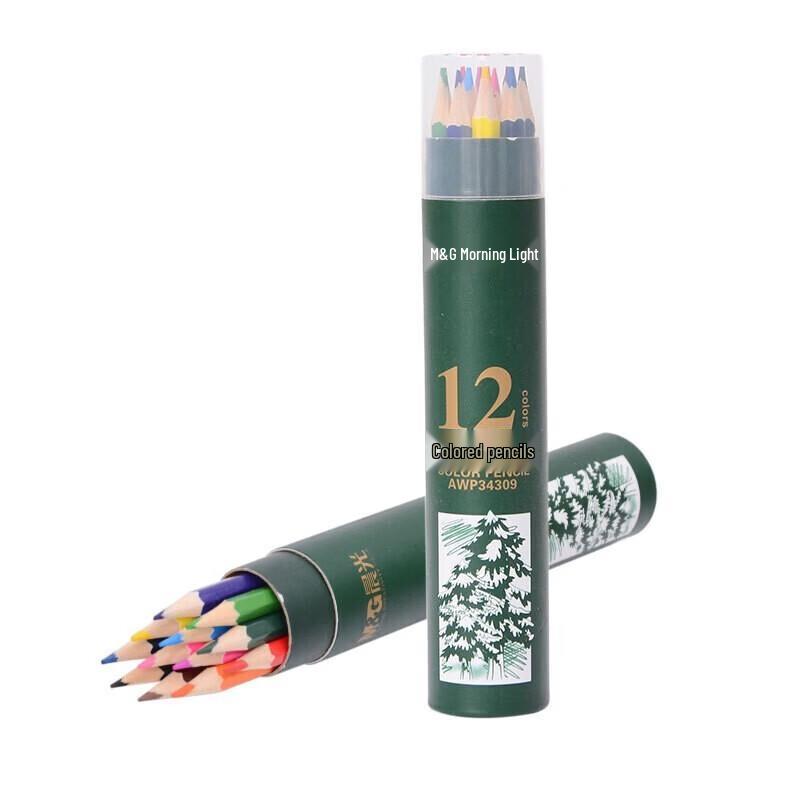 

M&G 12-Color Water-Soluble Pencils