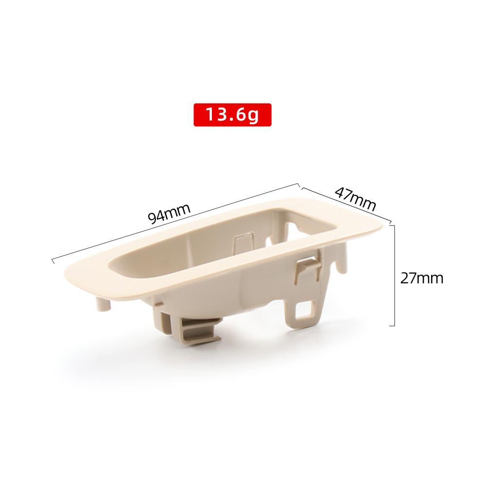 2536807202 Black/Beige Car Interior Handbrake Outer Cover For Mercedes Benz GLC Class W253 Parking Brake Switch Panel 2016-2025