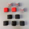 Rubber Guitar Pick Holder Cover - 5 Pack, New Square Model W010C