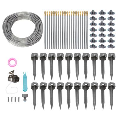 Bahçe Sulama Sisleme Sistemi 82FT 4/7 PVC Hortum Damla Sulama Yağmurlama Kiti Hızlı