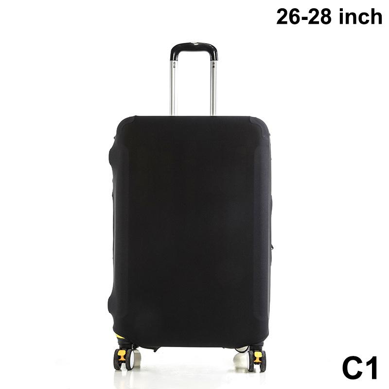 1 Stück Gepäckschutzhülle Stretchstoff Kofferprotektor Gepäck Staubschutzhülle Geeignet für 18-32 Zoll Koffer Koffer Reiseorganizer
