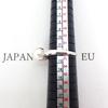 [Used] Pt900 Akoya white pearl diamond ring / size 12 / j1-4